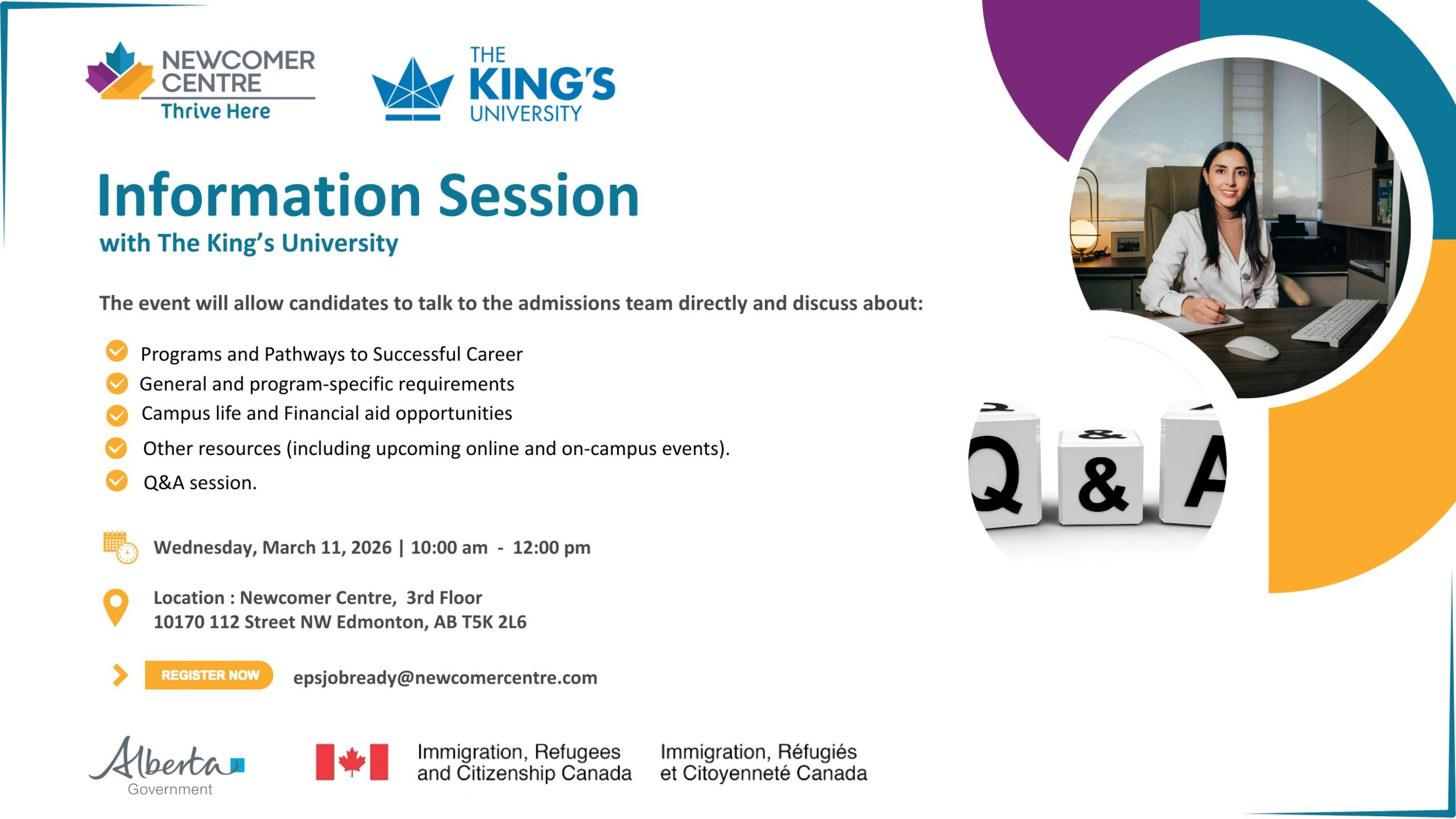 2026 03 11 Info Session with King's University