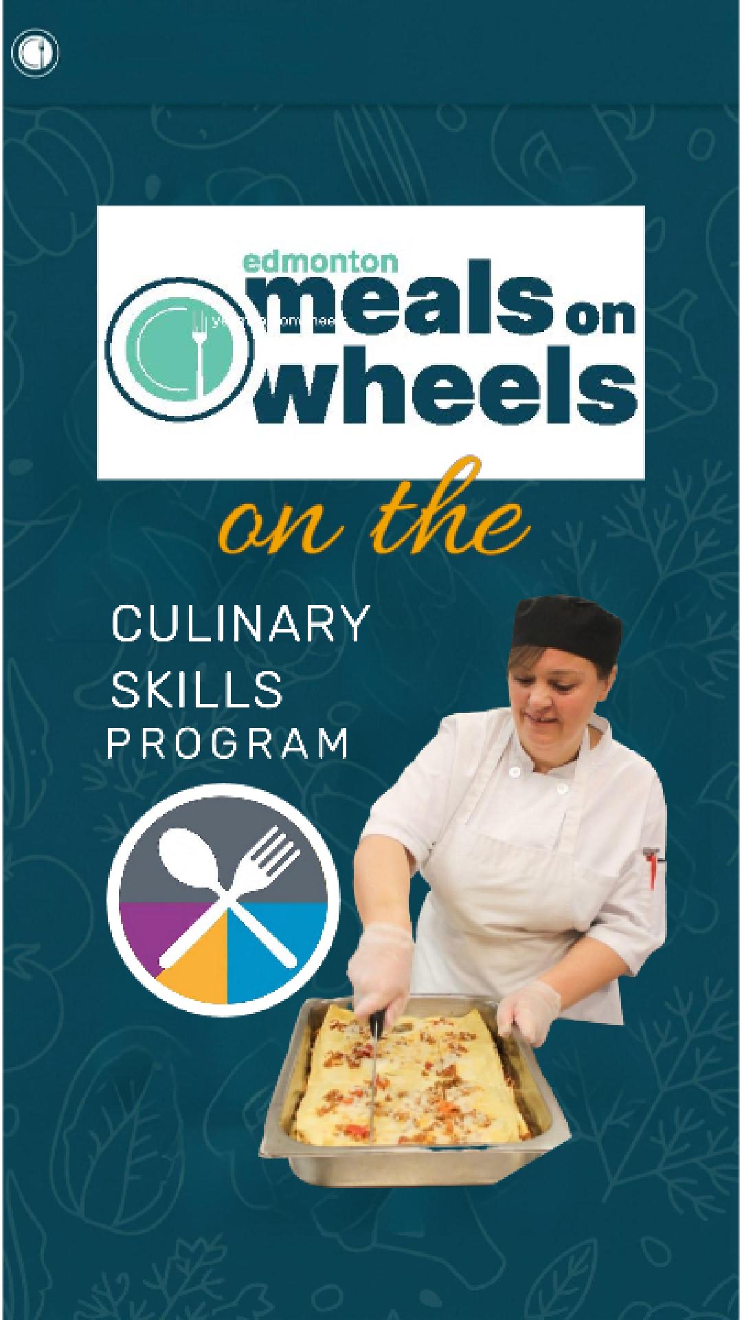 Meals on Wheels on Culinary Skills Program